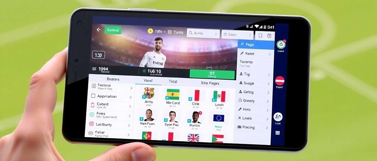 FIFA Manager Virtuoso - Compatible with Indian Devices FIFA Manager Virtuoso running on various Indian devices including smartphones and laptops